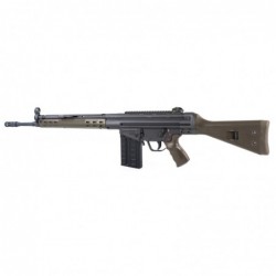 View 1 - PTR Industries PTR-91 GIR, Semi-automatic Rifle, 308 Win, 18" Barrel, Black Finish, Green Furniture, 20Rd, Welded Scope Mount,
