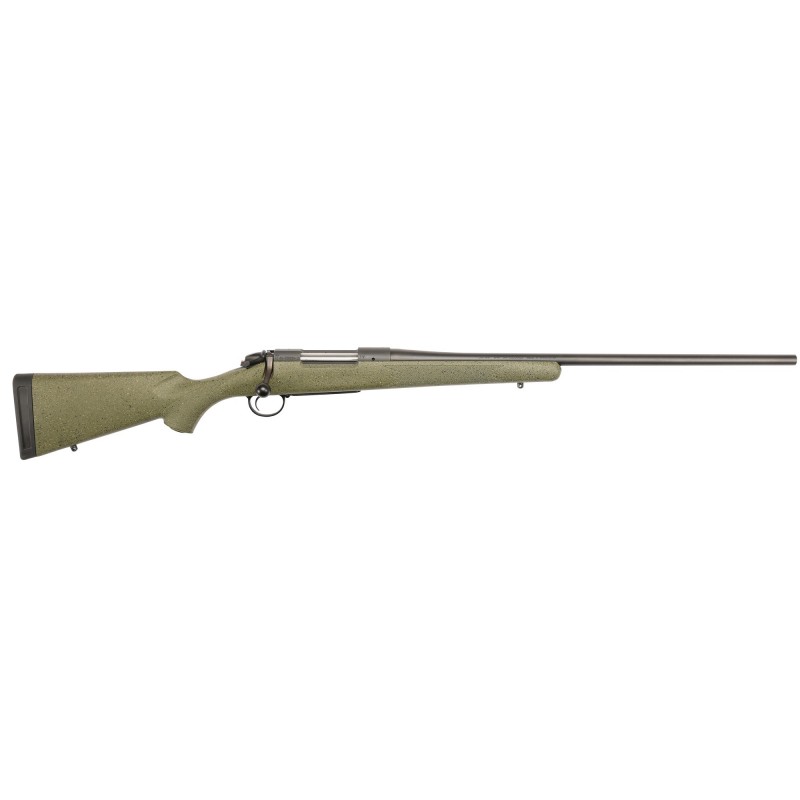 Bergara Hunter, Bolt Action, 308 Win, 20" Barrel, Green With Black/Tan Dots Finish, Polymer Stock, 4Rd, Fits Remington 700 Scop