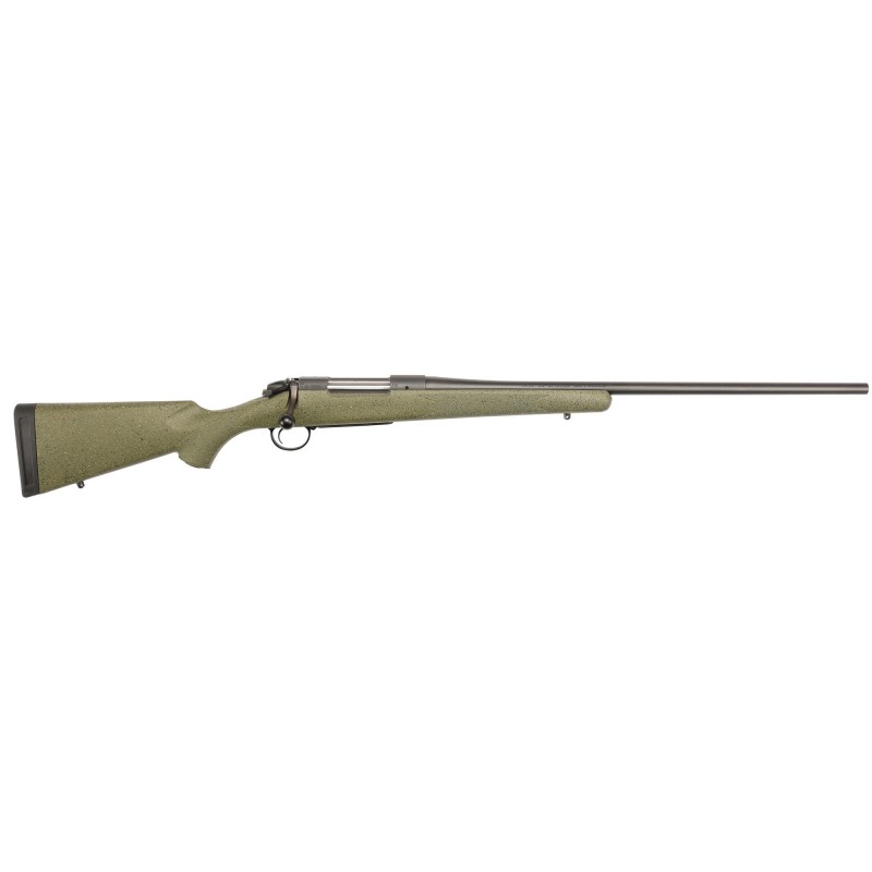 Bergara Hunter, Bolt Action, 6.5 Creedmoor, 22" Barrel, Green With Black/Tan Dots Finish, Polymer Stock, 4Rd, Fits Remington 70