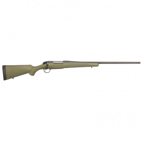 Bergara Hunter, Bolt Action, 6.5 Creedmoor, 22" Barrel, Green With Black/Tan Dots Finish, Polymer Stock, 4Rd, Fits Remington 70