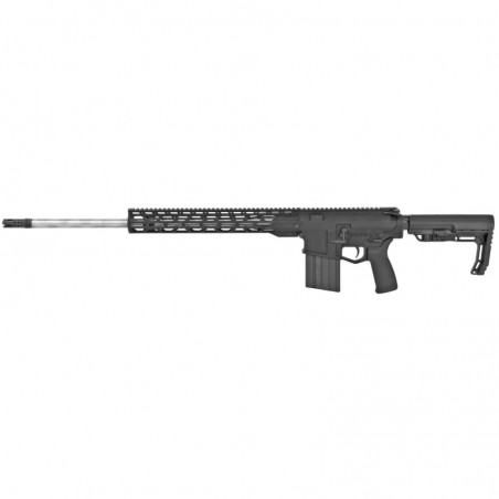 Radical Firearms Billet RF-10, Semi-automatic, 308 Winchester, 24" 416R Stainless Steel Barrel, 1:10 Twist, Black Finish, Missi