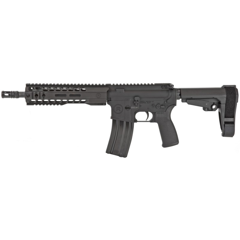 Radical Firearms RF Forged AR Pistol, Semi-automatic, 223 Rem/556NATO, 10.5" Barrel, 1:7 Twist, Aluminum Frame, Black Finish, S