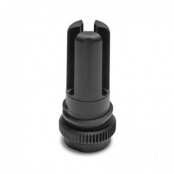 Advanced Armament Corp Blackout, Flash Hider, 556NATO, 1/2X28, 51 Tooth, Fits M4/FN SCAR, Black Finish 64141
