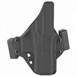 View 1 - Raven Concealment Systems Perun OWB Holster, 1.5", Fits Glock 43, Ambidextrous, Black, Nylon/Polymer PXG43