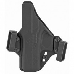 View 2 - Raven Concealment Systems Perun OWB Holster, 1.5", Fits Glock 43, Ambidextrous, Black, Nylon/Polymer PXG43
