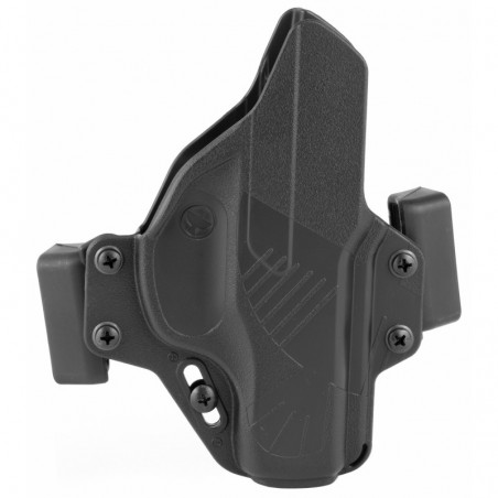 Raven Concealment Systems Perun OWB Holster, 1.5", Fits Ruger LC9/LC9S/EC9, Ambidextrous, Black, Nylon/Polymer PXLC9