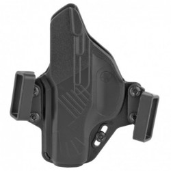 View 2 - Raven Concealment Systems Perun OWB Holster, 1.5", Fits Ruger LC9/LC9S/EC9, Ambidextrous, Black, Nylon/Polymer PXLC9