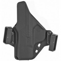 View 2 - Raven Concealment Systems Perun OWB Holster, 1.5", Fits S&W M&P SHIELD, Ambidextrous, Black, Nylon/Polymer PXMPSH