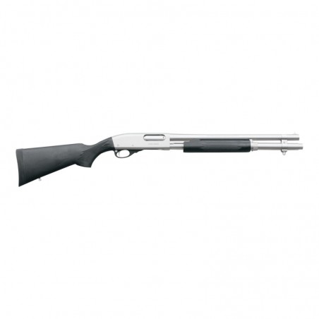 Remington 870 Marine Magnum, Pump Action, 12 Gauge, 3" Chamber, 18" Cylinder Barrel, Nickel Finish, Synthetic Stock, Bead Sight