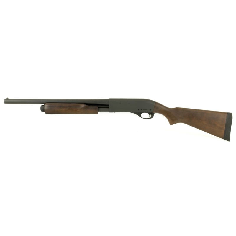 Remington 870, Hardwood Home Defense, Pump Action, 12Ga 3", 18.5" Barrel, Wood Stock, Black Finish, 5Rd 25559