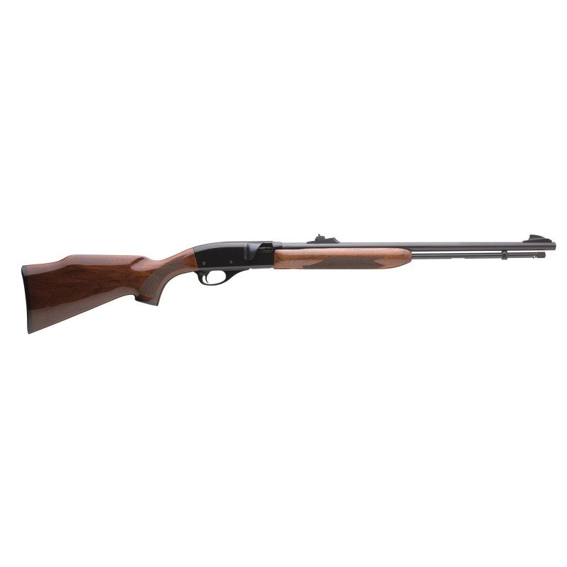 Remington 552 Speedmaster, Semi-automatic, 22LR, 21" Barrel, Blue Finish, Walnut Stock, Adjustable Sights, 15 Round Tubular Mag