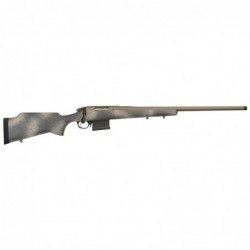 View 1 - Bergara Approach, Bolt Action, 6.5 Creedmoor, 24" Threaded Barrel, Bergara Camo Finish, Fiberglass Stock, 5Rd AICS Style Magazi