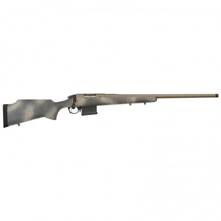 Bergara Approach, Bolt Action, 6.5 Creedmoor, 24" Threaded Barrel, Bergara Camo Finish, Fiberglass Stock, 5Rd AICS Style Magazi