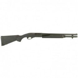 View 2 - Remington 870 Express, Pump Action, 20 Gauge, 3" Chamber, 18.5" Barrel, Cylinder Choke, Black Finish, Synthetic Stock, 6Rd 8110