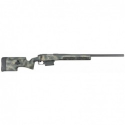 Bergara Ridgeback, Bolt Action, 300 Winchester Magnum, 26" Threaded Barrel, Black Finish, Camo Fiberglass Stock, 5Rd, AICS Styl