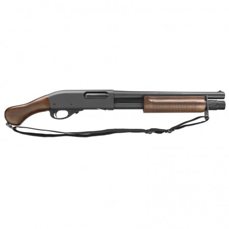 Remington 870 Tac-14, Pump Action Shotgun, 12 Gauge, 3" Chamber, 14" Cylinder Barrel, Walnut Shockwave Pistol Grip, Walnut Fore