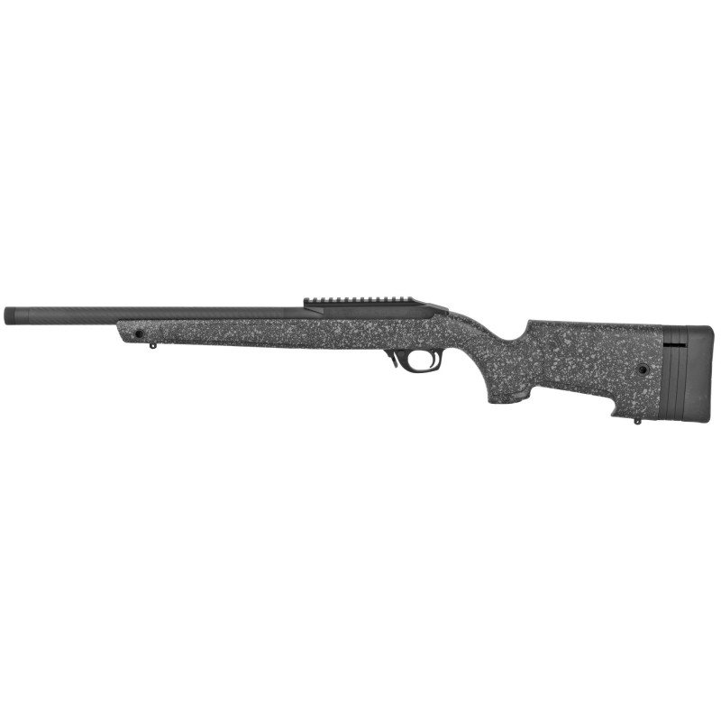 Bergara BXR Semi-automatic Rifle, 22 LR, 16.5" Black Fluted/Threaded Barrel, Steel Frame, Black Finished Stock, Integrated Pica