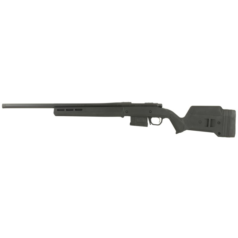 Remington 700 Magpul Bolt Action Rifle, 6.5 Creedmoor, 22" Threaded Barrel, Black Cerakote Finish, X-Mark Pro Trigger, Magpul H