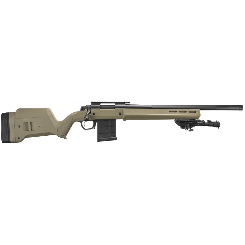 Remington 700 Magpul Enhanced Bolt Action Rifle, 308Win, 20" Fluted and Threaded Barrel, 10 Round Detachable Magazine, Tactical