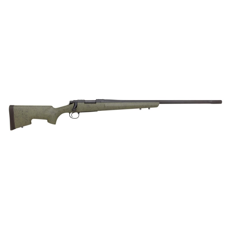 Remington 700 XCR Tactical, Bolt Action Rifle, 308 Win, 26" Heavy Barrel, Black Finish, OD Green Stock 84461