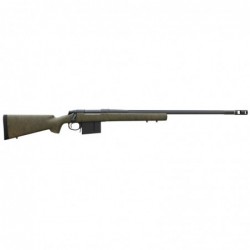 Remington 700 Xtreme Conditions Rifle, Bolt Action Rifle, 338 Lapua, 26" Fluted Barrel, Black Finish, OD Green Bell & Carlson S