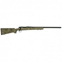 Remington 700 5-R Gen 2, Bolt Action Rifle, 6.5 Creedmoor, 24" Black Cerakote Fluted And Threaded Barrel, Sand Color With Black