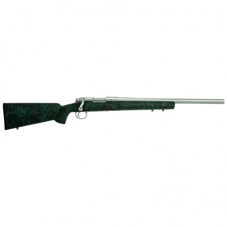 Remington 700 5-R, Bolt Action Rifle, 223 Rem, 24" Stainless Barrel, Black With Green Webbing HS Precision Stock, X-Mark Pro Tr