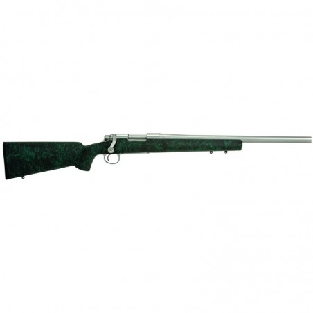 Remington 700 5-R, Bolt Action Rifle, 300 Win, 26" Stainless Barrel, Black With Green Webbing HS Precision Stock, X-Mark Pro Tr