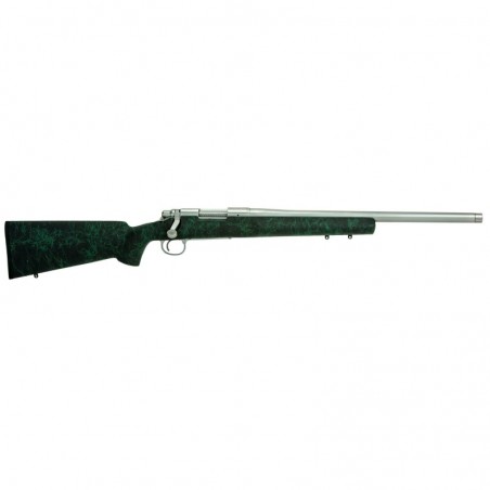 Remington 700 5-R, Bolt Action Rifle, 223 Rem, 20" Stainless Threaded Barrel, Black With Green Webbing HS Precision Stock, X-Ma