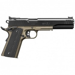 Remington R1 10MM Long Slide Hunter, Semi-automatic, 1911, 10MM, 6" Stainless Match Grade Barrel, Stainless Steel Frame, FDE Ce