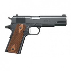 View 2 - Remington R1, 1911, Full Size, 45ACP, 5" Barrel, Steel Frame, Satin Black Finish, Walnut Grips, Fixed Sights,7Rd, 2 Magazines 9