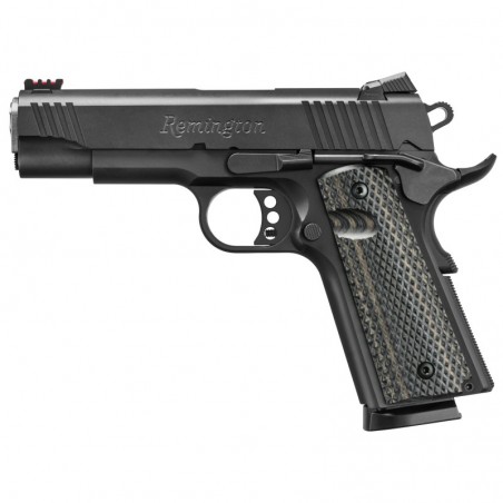 Remington R1 Ultralight Commander, Semi-automatic, 1911, Commander Size, 45ACP, 4.25" Barrel, Aluminum Frame, Black PVD Finish,