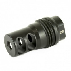 View 2 - Rugged Suppressors Muzzle Brake, 2 Ports, 1/2X28 MB010