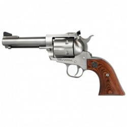 View 2 - Ruger Blackhawk, Single-Action Revolver, 357 Mag, 4.6" Barrel, Satin Stainless Finish, Stainles Steel Frame, Hardwood Grips, Ad