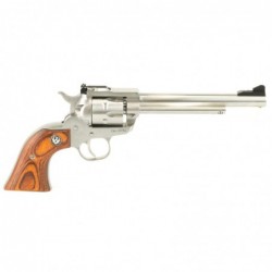 View 2 - Ruger Single-Six Convertible, Single-Action Revolver, 22LR/22WMR, 6.5" Barrel, Satin Stainless Finish, Hardwood Grips, Adjustab