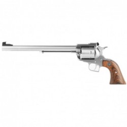 Ruger Super Blackhawk Standard, Single-Action Revolver, 44 Rem Mag, 10.5" Barrel, Satin Stainless Finish, Stainless Steel, Hard