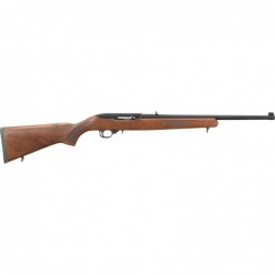 Ruger 10/22 Sporter, Semi-Automatic Rifle, 22 LR, 18.5" Barrel, Satin Black Finish, Alloy Steel, American Walnut Stock, Adjusta