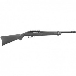 Ruger 10/22 Tactical, Semi-automatic Rifle, 22 LR, 16.1" Threaded Barrel with Ruger Flash Suppressor, Satin Black Finish, Alloy