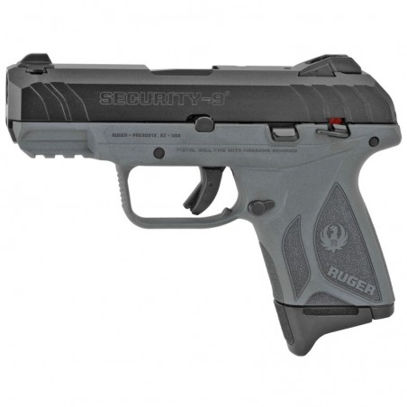 Ruger Security-9 Compact, Semi-automatic, Striker Fired, 9MM, 3.4" Barrel, Polymer Frame, Cobalt Kinetic Slate Blue Cerakote Fi