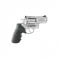 Ruger Super Redhawk Alaskan, Double-Action Revolver, 480 Ruger, 2.5" Barrel, Satin Stainless Finish, Stainless Steel, Hogue Tam