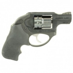 View 2 - Ruger LCR, Double-Action Revolver, 22 LR, 1.875" Stainless Steel Barrel, Matte Black Finish, Hogue Tamer Monogrip Grip, U-Notch