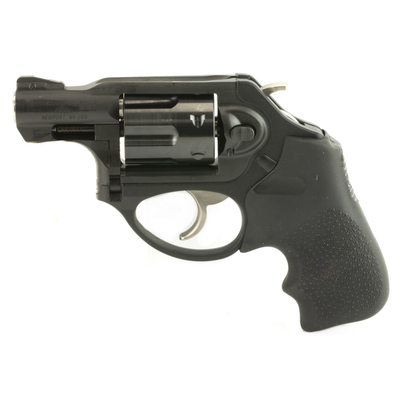 Ruger LCRx, Double Action Revolver, 327 Federal Magnum, 1.87" Barrel, Stainless Steel Frame, Black Finish, Hogue Tamer Monogrip