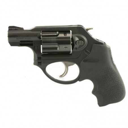 Ruger LCRx, Double Action Revolver, 9MM, 1.87" Barrel, Stainless Steel Frame, Black Finish, Hogue Tamer Monogrip, 5Rd, U-Notche