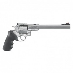 Ruger Super Redhawk Standard, Double-Action Revolver, 44 Rem Mag, 9.5" Barrel, Satin Stainless Finish, Stainless Steel, Hogue T