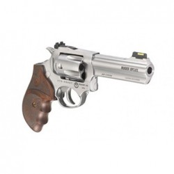 View 2 - Ruger SP101 Match Champion, Double Action Revolver, 357 Magnum, 4.2" Full Lug Barrel, Stainless Steel Frame, Altamont Stippled/