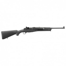 Ruger Mini-14 Ranch Rifle, Semi-Automatic Rifle, 5.56NATO/223Rem, 18.5" Barrel, Blued Finish, Alloy Steel, Black Synthetic Stoc