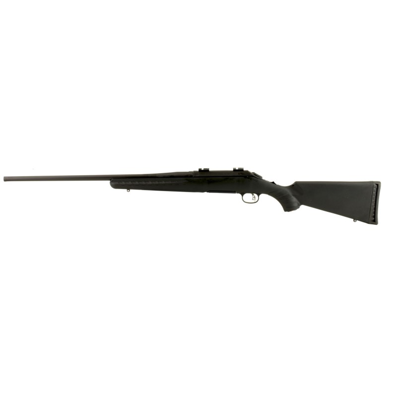 Ruger American Rifle Standard, Bolt-Action Rifle, 7mm-08 Rem, 22" Barrel, Matte Black Finish, Alloy Steel, Black Composite Stoc