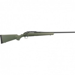 Ruger American Rifle Predator, Bolt-Action Rifle, 22-250 Rem, 22" Barrel, Matte Black Finish, Alloy Steel, Moss Green Composite