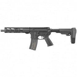 Ruger AR-556 Pistol, Semi-automatic, AR, 300 Blackout, 10.5" Cold Hammer Forged Barrel, Threaded, Aluminum Receiver, Black Fini