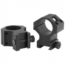 View 2 - Barrett Ring, Fits Picatinny, Fits 30MM Scopes, 1.4" Height, Black Finish 13324